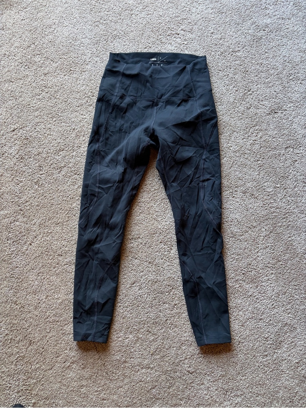 LNDR High-Waist Black Performance Leggings